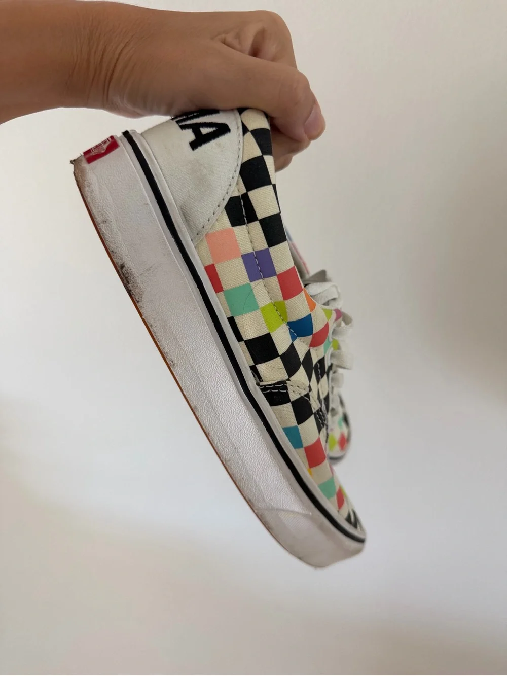 Vans x MOMA Collab - Checkerboard Low-Top Sneakers